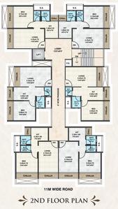 Project Image of 545.0 - 695.0 Sq.ft 1 RK Apartment for buy in Bhaveshwar Varni Dham