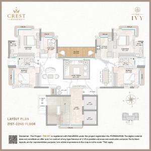 Project Image of 824.0 - 834.0 Sq.ft 2 BHK Apartment for buy in Baysquare The IVY