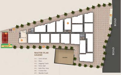Project Image of 702.35 - 1175.96 Sq.ft 2 BHK Apartment for buy in United Temple Bells