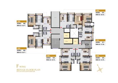 Project Image of 650 Sq.ft 1 BHK Apartment / Flat for sale in Vasai East for Rs. 4100000