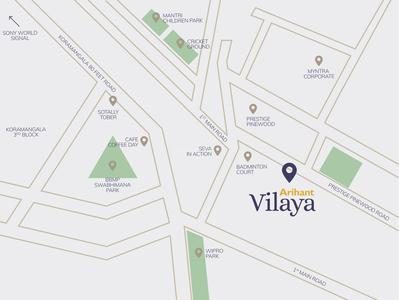 Project Image of 869.0 - 1444.0 Sq.ft 2 BHK Apartment for buy in Arihant Vilaya