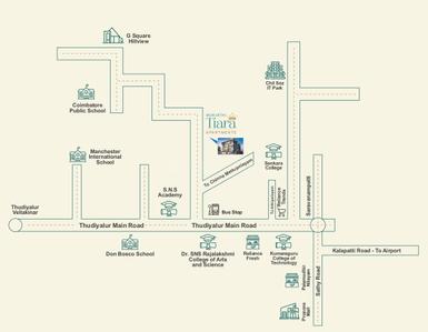 Project Image of 777.0 - 1252.0 Sq.ft 2 BHK Apartment for buy in Mukurthi Tiara