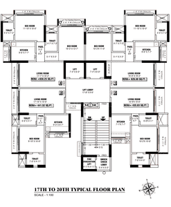 Project Image of 421.19 - 650.25 Sq.ft 1 BHK Apartment for buy in Laxmi Heights