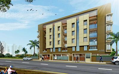 Project Image of 1253.0 - 1390.0 Sq.ft 2 BHK Apartment for buy in Thipparthi GNR Platinum Fort
