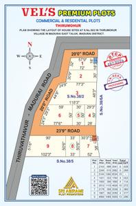 Project Image of 1764.0 - 6534.0 Sq.ft Residential Plot Plot for buy in Vels Premium Plots