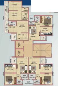 Project Image of 269.0 - 445.0 Sq.ft 1 BHK Apartment for buy in Sudhanshu Imperia Wing A And B