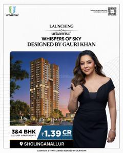 Project Image of 1590.0 - 2146.0 Sq.ft 3 BHK Apartment for buy in Urbanrise Whispers Of Sky