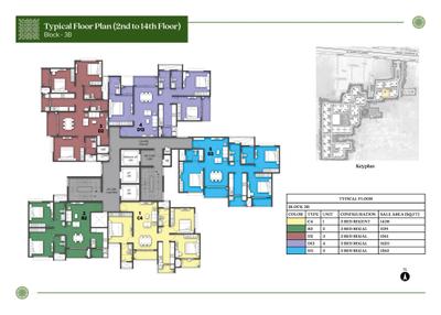 Project Image of 656.0 - 1744.0 Sq.ft 2 BHK Apartment for buy in Prestige Pallavaram Gardens