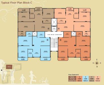 Project Image of 668.0 - 1335.0 Sq.ft 2 BHK Apartment for buy in Bhawani Allen Enclave