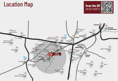 V Infra Indraprastha Phase II Location Plan 3