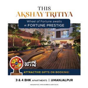 Project Image of 862.0 - 1744.0 Sq.ft 3 BHK Apartment for buy in Fortune Prestige