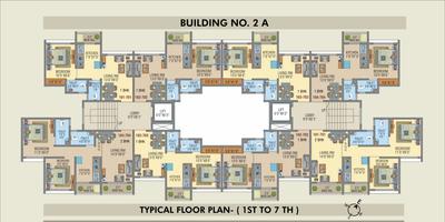 Project Image of 315.92 - 499.77 Sq.ft 1 BHK Apartment for buy in Royal Residency Building No 2A