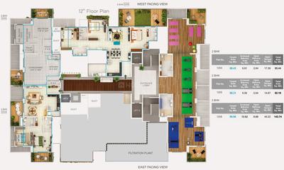 Project Image of 669.0 - 1023.0 Sq.ft 2 BHK Apartment for buy in Vishwa Aseemvishwa