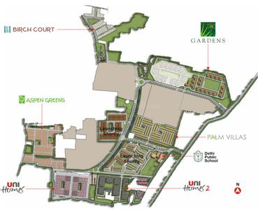 Project Image of 700.0 - 715.0 Sq.ft 2 BHK Apartment for buy in Unitech Unihomes 2