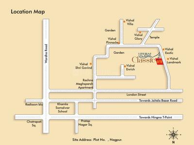Project Image of 0.0 - 1400.0 Sq.ft 3 BHK Apartment for buy in Agastya Vishal Classic