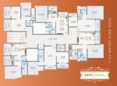 Project Image of 211.0 - 304.0 Sq.ft 1 BHK Apartment for buy in S M Royal Avenue