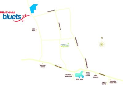 Project Image of 1254.0 - 2022.0 Sq.ft 2 BHK Apartment for buy in Pratham Bluets Phase 4