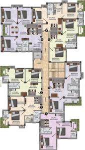 Project Image of 707.0 - 845.0 Sq.ft 2 BHK Apartment for buy in Govind Sangitaa Darshan Tower