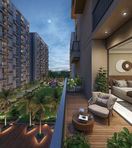 Project Image of 833.34 - 865.09 Sq.ft 3 BHK Apartment for buy in Santvan Lexon