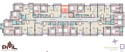 Project Image of 1271.0 - 1725.0 Sq.ft 2 BHK Apartment for buy in K K Pragati Green