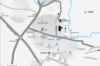Project Image of 832.0 - 1297.0 Sq.ft 2 BHK Apartment for buy in Legacy Kairos A and B Building