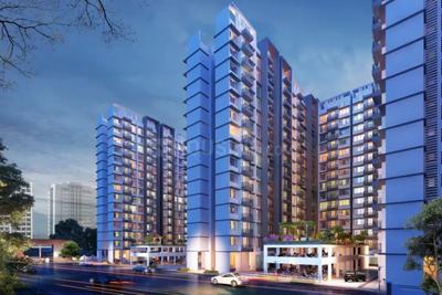 Project Image of 390.0 - 577.0 Sq.ft 1 BHK Apartment for buy in MS Vrindavan City Building A And B