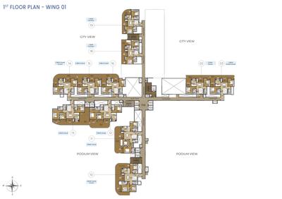 Project Image of 1097.0 - 4131.0 Sq.ft 2 BHK Apartment for buy in Northern Lights By Puravankara KVN