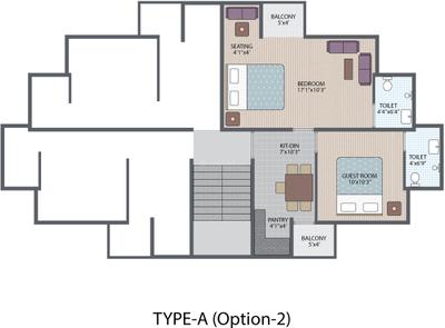 Project Image of 360.0 - 450.0 Sq.ft 1 BHK Apartment for buy in Sree Balaji Panthaniwas Dooars