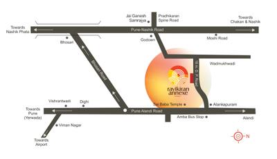 Project Image of 0.0 - 700.0 Sq.ft 2 BHK Apartment for buy in Maruti Ravikiran Annexe Phase II