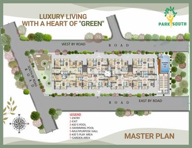 Project Image of 1270.0 - 1777.0 Sq.ft 2 BHK Apartment for buy in Sonin Park South