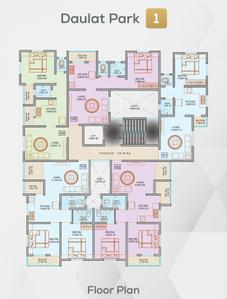 Project Image of 248.65 - 426.14 Sq.ft 1 BHK Apartment for buy in Daulat Park 1