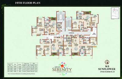 Project Image of 938.0 - 1453.0 Sq.ft 2 BHK Apartment for buy in Ahad Serenity