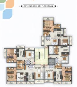 Project Image of 221.09 - 659.0 Sq.ft 1 RK Apartment for buy in Om Bhagwati