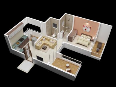 Project Image of 456.07 - 540.0 Sq.ft 1 BHK Apartment for buy in Radhika Srinivasa