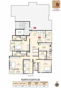 Project Image of 1271.0 - 1888.0 Sq.ft 3 BHK Apartment for buy in Swojas Maitree
