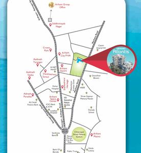 Project Image of 333.0 - 530.0 Sq.ft 1 BHK Apartment for buy in Arihant Atlantis