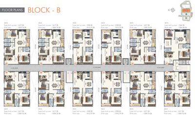 Project Image of 1298.0 - 1730.0 Sq.ft 2 BHK Apartment for buy in Nivriti