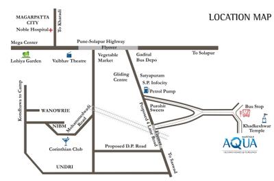 Project Image of 207.85 - 750.0 Sq.ft 1 RK Apartment for buy in Majestique Aqua