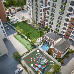 Project Image of 1647.0 - 2313.0 Sq.ft 2 BHK Apartment for buy in Adhishthan Luxuria