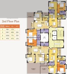 Project Image of 902.0 - 1673.0 Sq.ft 2 BHK Apartment for buy in Mitra Guha Manorama Heights
