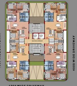 Project Image of 1095.0 - 1406.0 Sq.ft 2 BHK Apartment for buy in Rajat Flora