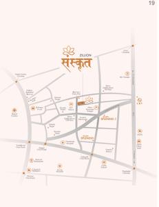 Project Image of 583.83 - 595.78 Sq.ft 2 BHK Apartment for buy in Zillion Sanskrut