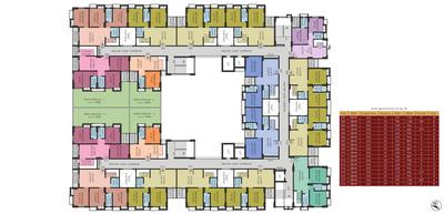 Project Image of 800.0 - 1868.0 Sq.ft 2 BHK Apartment for buy in Porshi Nagar