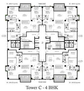 Project Image of 1633.0 - 2347.0 Sq.ft 3 BHK Apartment for buy in Acropolis Voyage To The Stars Phase I