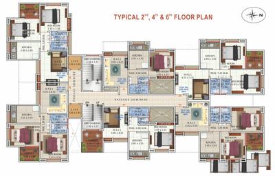Project Image of 527.65 - 730.22 Sq.ft 1 BHK Apartment for buy in Orchid Galaxy