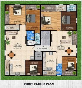 Project Image of 920.0 - 1692.0 Sq.ft 2 BHK Builder Floor for buy in CMR Enclave