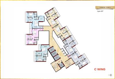Project Image of 383.0 - 789.0 Sq.ft 1 BHK Apartment for buy in Gami Bianca