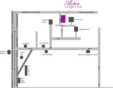 Project Image of 1269.0 - 1274.0 Sq.ft 3 BHK Apartment for buy in Horizon Aster Hermitage