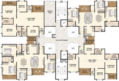 Project Image of 1059.0 - 1770.0 Sq.ft 2 BHK Apartment for buy in Austin One