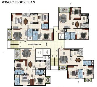Project Image of 910.0 - 1302.0 Sq.ft 2 BHK Apartment for buy in Aryan Opulence